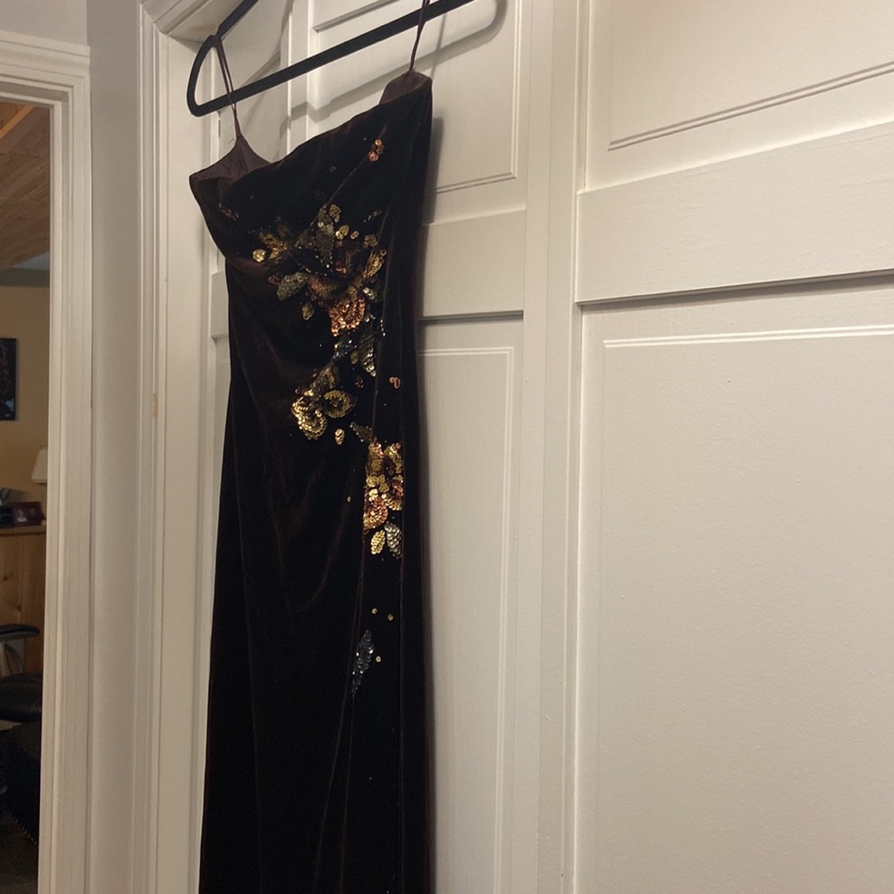 Velour Dress - Picture 2 of 4